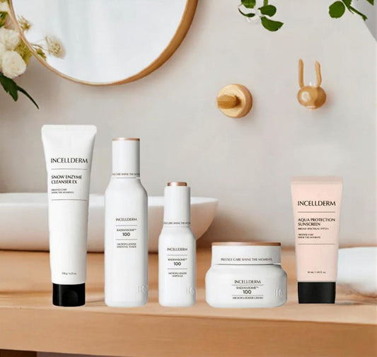 Bộ sản phẩm chăm sóc da buổi sáng Riman Radiansome Advanced