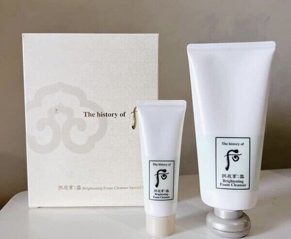 Gongjinhyang Seol Brightening Foam Cleanser Set