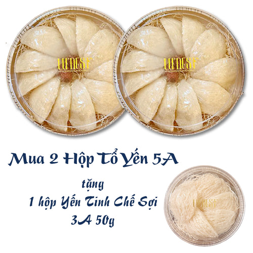 2 Tổ Yến 5A Tặng 1 Yến 3A 50g