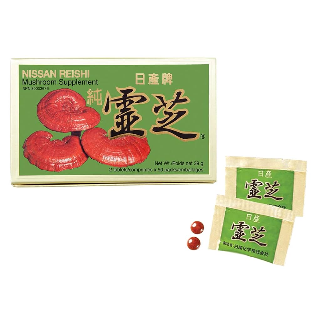 Thực phẩm bổ sung nấm linh chi Nissan