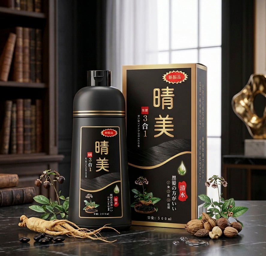 Dầu Gội - Nhuộm tóc từ thảo dược - KOMI 500ml