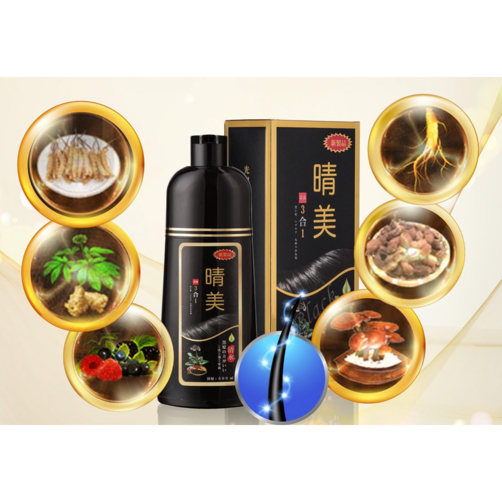 KOMI JAPAN Hair Dye Color Shampoo 500lm